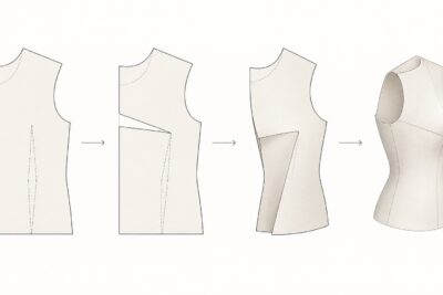 Del patrón plano al cuerpo: para qué sirven realmente las pinzas, la holgura y la toile