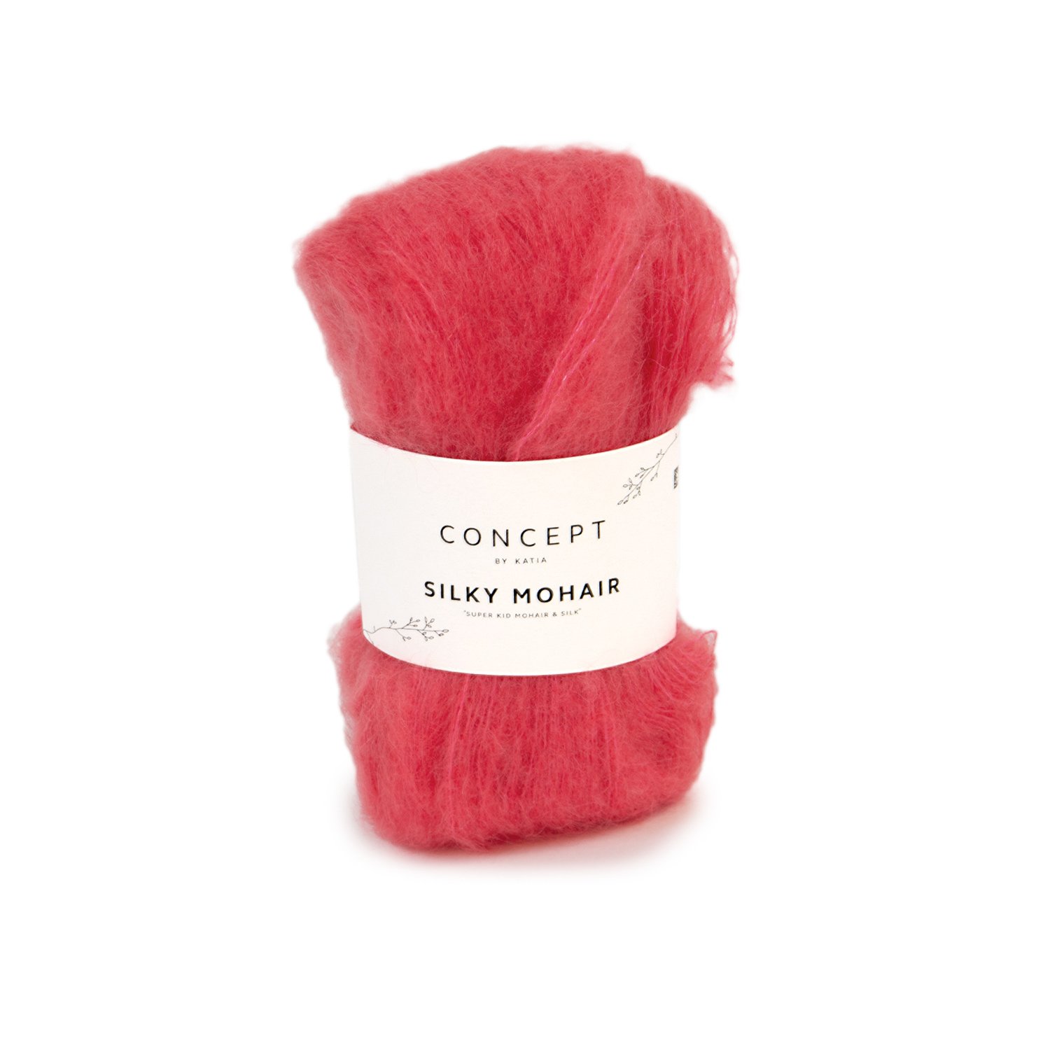 Ovillo Katia Concept Silky Mohair color 111 Anemona