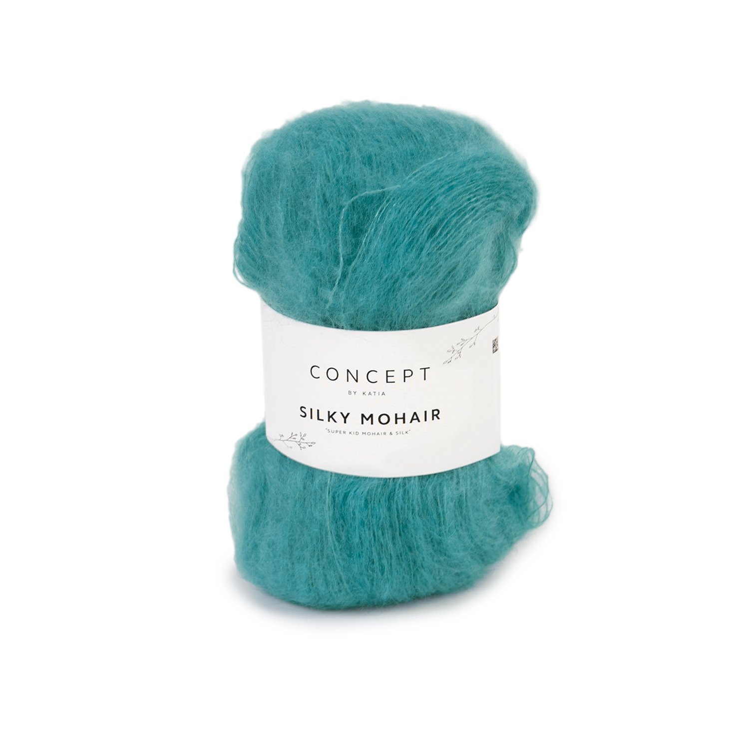 Ovillo Katia Concept Silky Mohair color 125 Turquesa