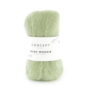 Ovillo Katia Concept Silky Mohair color 128 Salvia
