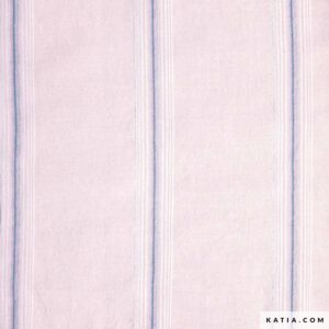Tela Katia Ice Cream Stripes Cotton Pink 2072-1