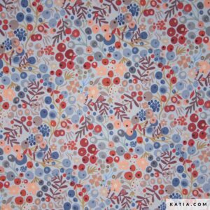 Tela Katia Jersey Brushed Blueberries 2362-4