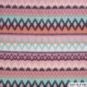 Tela Katia Multicolor Embroidery 2297-2