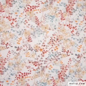 Tela Katia Poplin Green Utopia 2101-234