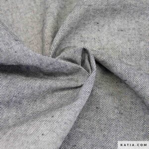 Tela Katia Recycled Canvas Black