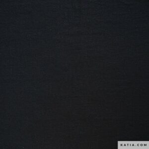 Tela Katia Rustic Cotton Solid Black 2056-18