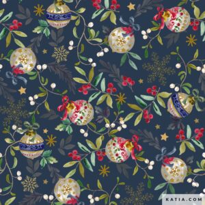 Tela Katia Xmas Bells 2199-12
