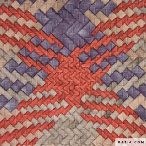 Tela Katia Zig Zag PU Leather Andes 2313-1