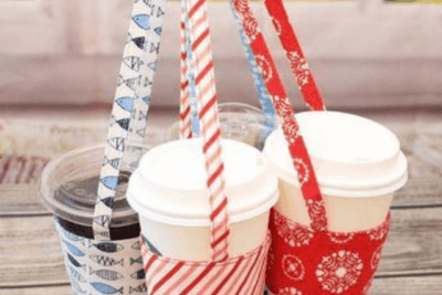 Cómo coser un porta bebidas reutilizable: Tutorial paso a paso