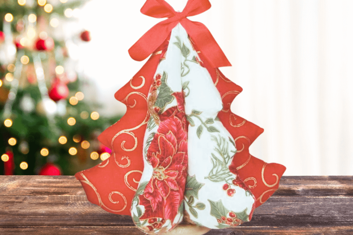 Arbol de Navidad en tela: Fácil, decorativo y perfecto para estas fiestas