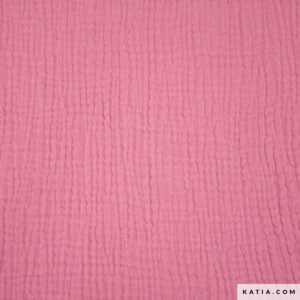 Muselina Katia Mousseline Solid Rose 2116-123