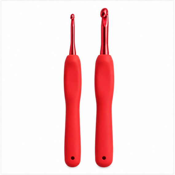 Pack 2 ganchillos Tulip Etimo Red 3 y 6 mm