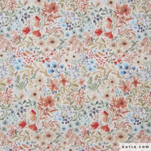 Tela Katia Micro Wild Flowers 2101-245
