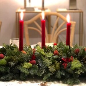 Centro de mesa de navidad