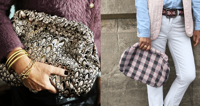 Bolso con boquilla interior metalica