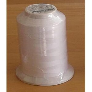 Aerolock M9128-8010 - Rosca overlock de poliéster, 8010, blanco, 2500 m, metro
