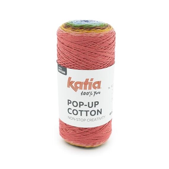 Katia Pop-Up Cotton · 4 colores · 200 g