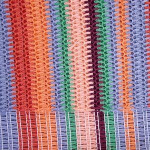 Tejido de Papel Rafia 100% Celulosa, Varios diseños, 60cm de Ancho, 420gr/mt2, para Bolsos, Sombreros, Cestas y Accesorios Artesanales. 1 metro (Cotacachi)