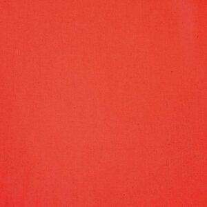 Tela Popelín de Algodón 100%, 148cm Ancho, 115gr/m², Varios Colores, Ligera y Transpirable, para Camisas, Blusas, Vestidos, Patchwork. 1 metro (Tangerine)