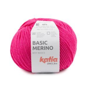lana merino para tejer y hacer crochet. aprende crochet o aprende a tejer con la lana merino Basic.