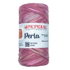 🌸 Cinta Perla 366: el color más dulce para tus proyectos tejidos. Ideal para bolsos femeninos y accesorios únicos llenos de encanto