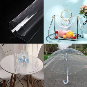 plástico para coser cristal