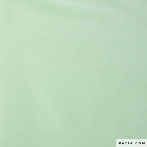 Tela de algodón verde menta
